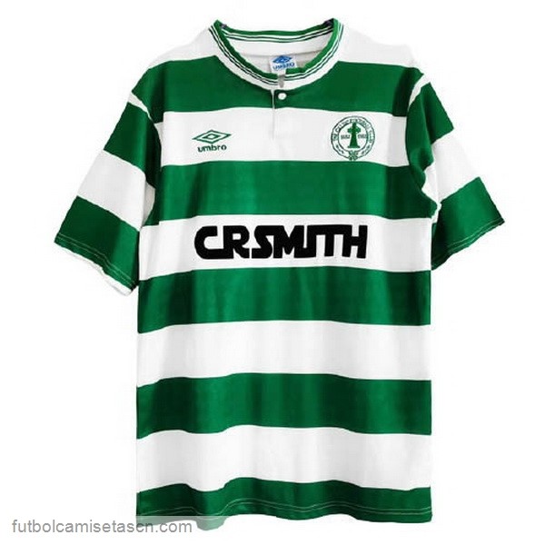 Tailandia Camiseta Celtic 1ª Retro 1888 1988 Verde